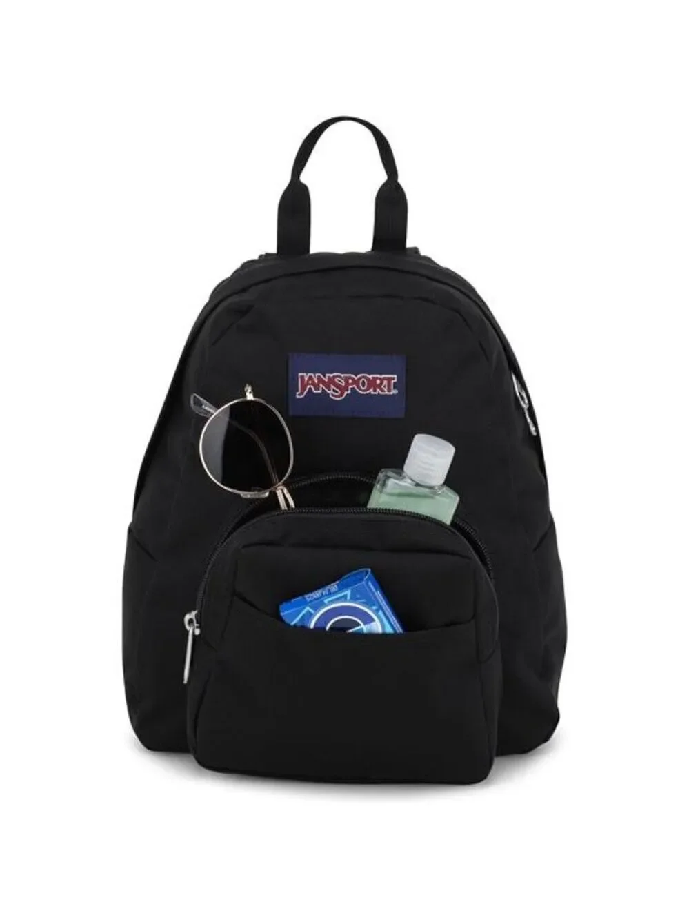 Mini Backpack Small Backpack Purse Adjustable Straps Lightweight Travel Bag Blac